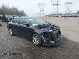 2016 Chrysler 200 C with VIN 1C3CCCCB1GN146508, listed as a IAAI auction lot 41848843 with 139,714 mi miles. Bid and sale history available at carsss.com. Image 1.