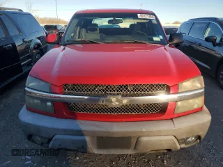 2004 Chevrolet Avalanche Z71 with VIN 3GNEK12T84G203109, listed as a Copart auction lot 80121304 with 150,453 mi miles and Salvage Title. Bid and sale history available at DreamBid. Image 5.
