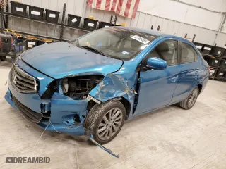 2018 Mitsubishi Mirage G4 ES with VIN ML32F3FJ5JHF10572, listed as a Copart auction lot 47369465 with 56,900 mi miles and Salvage Title. Bid and sale history available at carsss.com. Image 1.