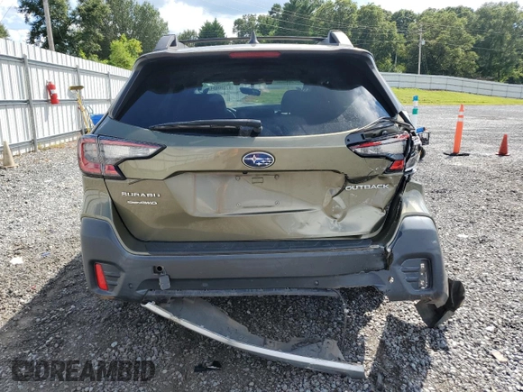 2020 Subaru Outback Limited with VIN 4S4BTANC8L3127991, listed as a Copart auction lot 67590594 with Not provided miles and Salvage title. Bid and sale history available at DreamBid. Image 6.