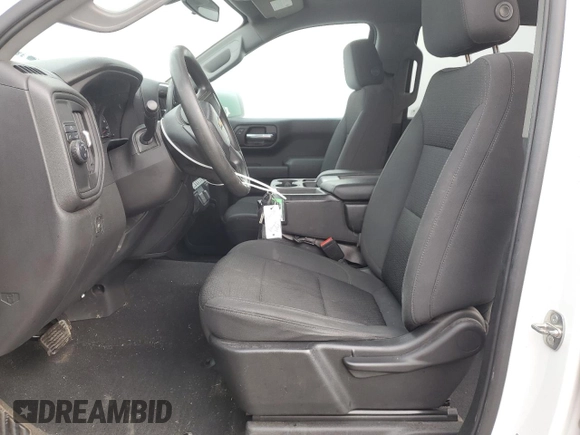 2022 Chevrolet Silverado 1500 Custom with VIN 3GCPWBEK9NG173246, listed as a Copart auction lot 49134355 with 66,452 mi miles and Salvage Title. Bid and sale history available at DreamBid. Image 7.
