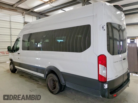 2023 Ford Transit Passenger XL with VIN 1FBVU4XG3PKA88775, listed as a Copart auction lot 59791925 with 107,252 mi miles and Clean title. Bid and sale history available at DreamBid. Image 2.