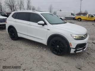 2020 Volkswagen Tiguan SEL Premium R-Line with VIN 3VV4B7AX9LM135786, listed as a Copart auction lot 83735844 with 58,543 mi miles and Clean Title. Bid and sale history available at carsss.com. Image 4.