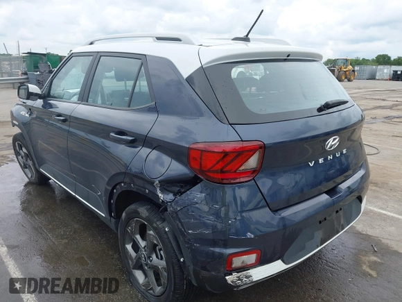 2023 Hyundai Venue Limited with VIN KMHRC8A34PU248191, listed as a IAAI auction lot 42364725 with 38,091 mi miles and . Bid and sale history available at DreamBid. Image 3.