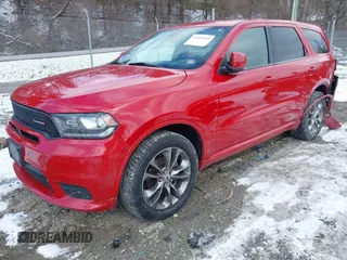 2020 Dodge Durango GT with VIN 1C4RDJDG7LC261038, listed as a IAAI auction lot 41600210 with 95,775 mi miles and . Bid and sale history available at DreamBid. Image 2.