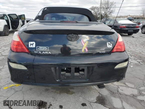 2007 Toyota Solara SE z VIN 4T1FA38P57U131630, wystawiony jako Copart lot #45918345 z przebiegiem 185 779 mil mil oraz Czysty tytuł • Clean title. Historia ofert i sprzedaży dostępna na DreamBid. Obrazek 6.