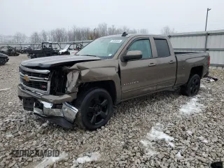 2015 Chevrolet Silverado 1500 LT with VIN 1GCVKREC8FZ216237, listed as a Copart auction lot 45246765 with 116,187 mi miles and Salvage Title. Bid and sale history available at carsss.com. Image 1.