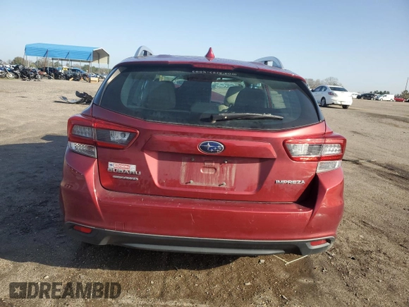 2021 Subaru Impreza Premium z VIN 4S3GTAV60M3701229, wystawiony jako Copart lot #47572415 z przebiegiem 39 425 mil mil oraz Szkoda całkowita • Salvage title. Historia ofert i sprzedaży dostępna na DreamBid. Obrazek 6.