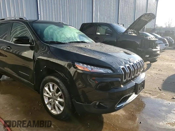 2015 Jeep Cherokee Limited with VIN 1C4PJMDS7FW717824, listed as a Copart auction lot 50645355 with 132,594 mi miles and Salvage Title. Bid and sale history available at carsss.com. Image 14.