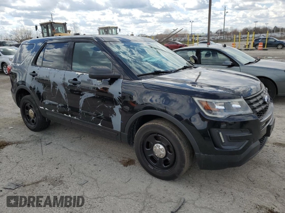 2017 Ford Police Interceptor Utility z VIN 1FM5K8AR4HGC34636, wystawiony jako Copart lot #50715995 z przebiegiem 68 550 mil mil oraz Szkoda całkowita • Salvage title. Historia ofert i sprzedaży dostępna na DreamBid. Obrazek 4.