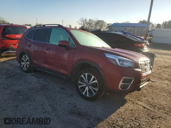 2019 Subaru Forester Limited with VIN JF2SKAUCXKH444361, listed as a Copart auction lot 48679025 with 123,256 mi miles and Salvage Title. Bid and sale history available at carsss.com. Image 4.