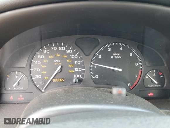 2001 Saturn SL with VIN 1G8ZK54761Z320887, listed as a Copart auction lot 54170885 with 99,265 mi miles and Salvage title. Bid and sale history available at DreamBid. Image 9.