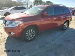 2013 Nissan Pathfinder S with VIN 5N1AR2MN9DC690228, listed as a Copart auction lot 89200035 with 121,365 mi miles and Clean Title. Bid and sale history available at carsss.com. Image 1.