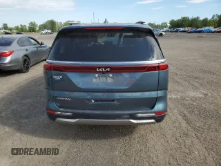 2023 Kia Carnival EX with VIN KNDNC5H31P6243106, listed as a Copart auction lot 70280094 with 14,198 mi miles and Salvage Title. Bid and sale history available at carsss.com. Image 6.