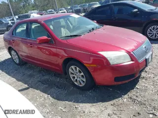 2006 Mercury Milan with VIN 3MEFM07196R604621, listed as a IAAI auction lot 42006082 with 121,157 mi miles. Bid and sale history available at carsss.com. Image 1.