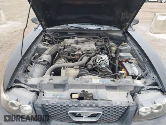2002 Ford Mustang Standard with VIN 1FAFP40452F142303, listed as a IAAI auction lot 41557652 with 1 mi miles. Bid and sale history available at carsss.com. Image 10.