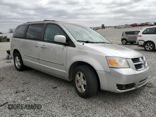 2010 Dodge Grand Caravan SXT with VIN 2D4RN5D12AR159668, listed as a Copart auction lot 49608275 with 212,903 mi miles and Salvage Title. Bid and sale history available at DreamBid. Image 4.