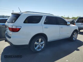 2013 Dodge Durango Citadel с VIN 1C4SDJET1DC658064, выставлен на аукционе Copart как лот 59292475 с пробегом 195 474 миль миль и Чистый • Clean title. История ставок и продаж доступна на DreamBid. Изображение 3.