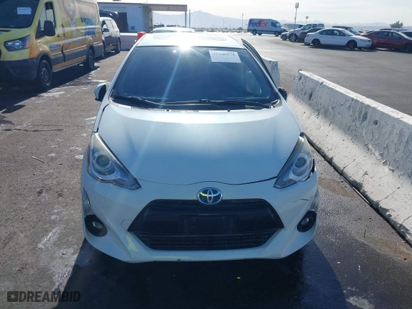 2015 Toyota Prius c One with VIN JTDKDTB35F1114505, listed as a IAAI auction lot 41159078 with 126,335 mi miles. Bid and sale history available at carsss.com. Image 12.