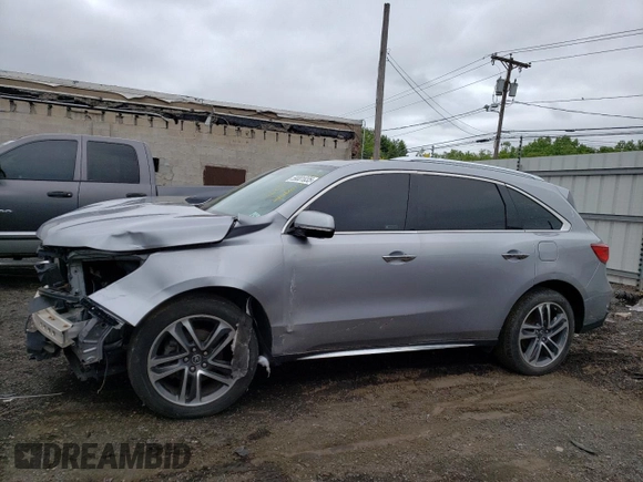 2017 Acura MDX Advance z VIN 5FRYD4H81HB002750, wystawiony jako Copart lot #59001035 z przebiegiem 85 424 mil mil oraz Czysty tytuł • Clean title. Historia ofert i sprzedaży dostępna na DreamBid. Obrazek 1.