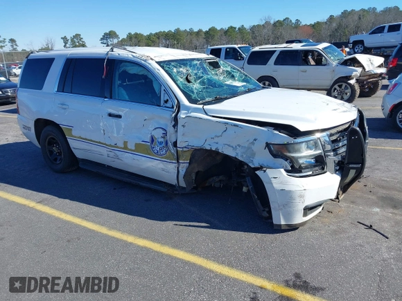 2020 Chevrolet Tahoe Commercial z VIN 1GNLCDEC4LR216777, wystawiony jako IAAI lot #41637104 z przebiegiem 20 mil mil oraz . Historia ofert i sprzedaży dostępna na DreamBid. Obrazek 1.