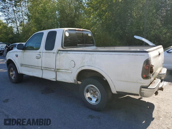 1998 Ford F-150 z VIN 1FTZX18W2WNC09396, wystawiony jako Copart lot #60355505 z przebiegiem 221 565 mil mil oraz Czysty tytuł • Clean title. Historia ofert i sprzedaży dostępna na DreamBid. Obrazek 2.