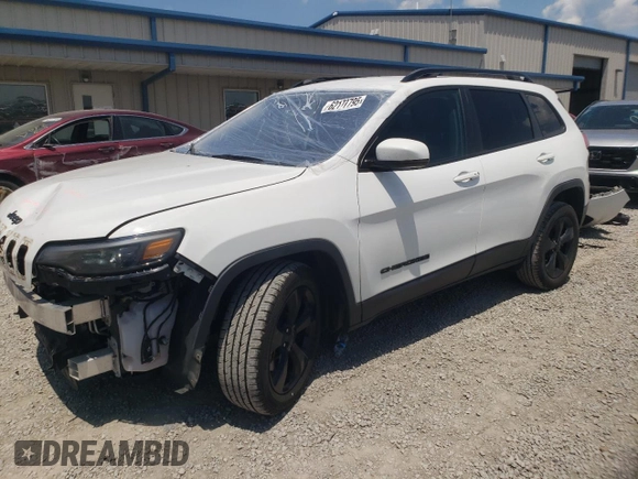 2019 Jeep Cherokee Latitude Plus z VIN 1C4PJLLB5KD406667, wystawiony jako Copart lot #62177795 z przebiegiem 131 822 mil mil oraz Szkoda całkowita • Salvage title. Historia ofert i sprzedaży dostępna na DreamBid. Obrazek 1.