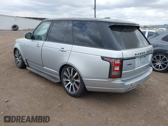 2015 Land Rover Range Rover HSE with VIN SALGS2VF8FA210651, listed as a IAAI auction lot 42199902 with 79,021 mi miles and . Bid and sale history available at DreamBid. Image 3.