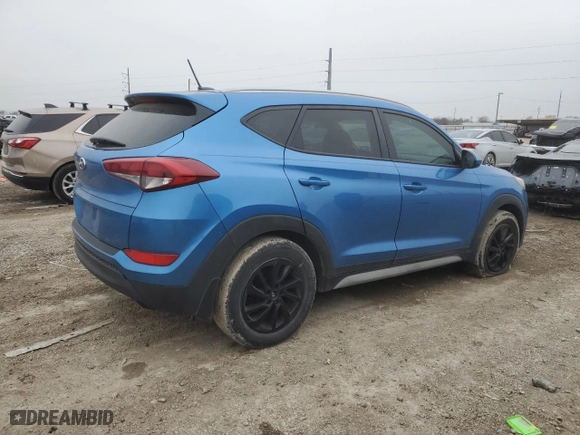 2017 Hyundai Tucson SE Plus with VIN KM8J33A48HU501779, listed as a Copart auction lot 45489845 with 123,062 mi miles and Salvage Title. Bid and sale history available at carsss.com. Image 3.