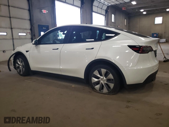 2023 Tesla Model Y Long Range z VIN 7SAYGDEE5PA067389, wystawiony jako Copart lot #54109625 z przebiegiem 24 849 mil mil oraz Szkody całkowita. Historia ofert i sprzedaży dostępna na DreamBid. Obrazek 2.