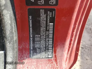 2016 BMW 4 Series 428i xDrive z VIN WBA3T1C50GP821700, wystawiony jako Copart lot #74398034 z przebiegiem Nie podano mil oraz Szkoda całkowita • Salvage title. Historia ofert i sprzedaży dostępna na DreamBid. Obrazek 13.