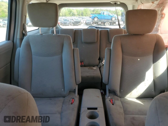 2016 Nissan Quest S z VIN JN8AE2KP5G9152247, wystawiony jako Copart lot #55006905 z przebiegiem 120 708 mil mil oraz Szkoda całkowita • Salvage title. Historia ofert i sprzedaży dostępna na DreamBid. Obrazek 10.