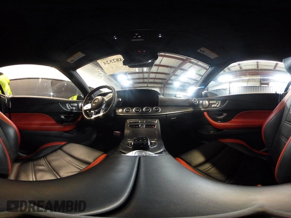 2019 Mercedes-Benz E 53 AMG with VIN WDD1K6BBXKF098282, listed as a IAAI auction lot 41482524 with 29,505 mi miles and . Bid and sale history available at DreamBid. Image 21.