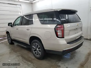 2021 Chevrolet Tahoe LT with VIN 1GNSCNKD2MR299626, listed as a Copart auction lot 86081934 with 52,441 mi miles and Salvage Title. Bid and sale history available at carsss.com. Image 2.