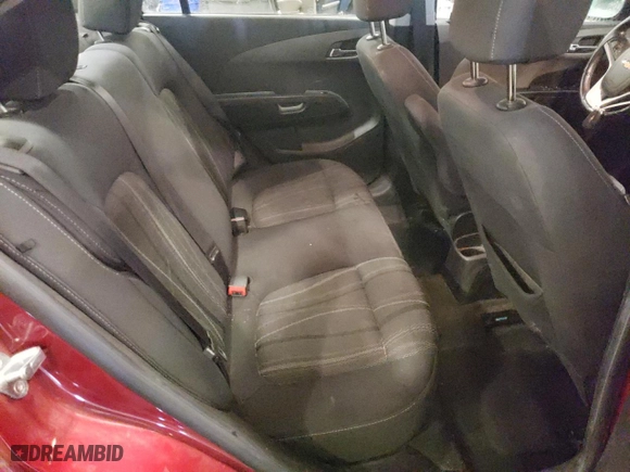 2017 Chevrolet Sonic LT with VIN 1G1JD5SH1H4125465, listed as a Copart auction lot 45568135 with 48,649 mi miles and Salvage Title. Bid and sale history available at carsss.com. Image 10.