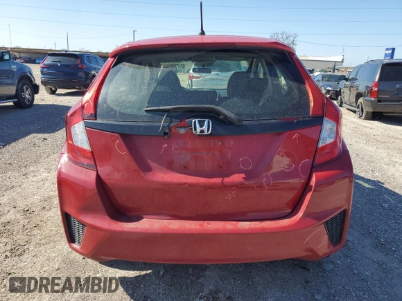2016 Honda Fit LX with VIN JHMGK5H53GX010415, listed as a Copart auction lot 43381745 with 76,057 mi miles and Salvage Title. Bid and sale history available at carsss.com. Image 6.