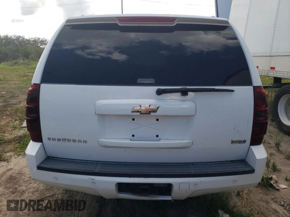 2008 Chevrolet Suburban LTZ with VIN 3GNFC16008G201958, listed as a Copart auction lot 78262194 with 0 mi miles and Salvage Title. Bid and sale history available at carsss.com. Image 6.