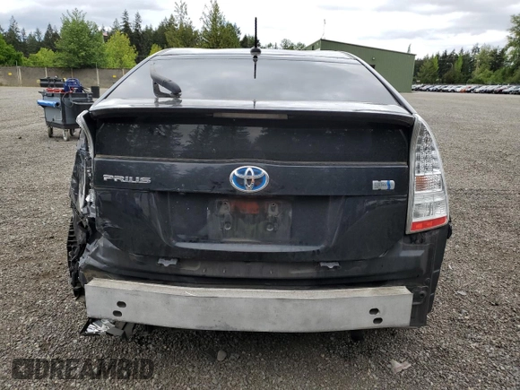 2011 Toyota Prius I with VIN JTDKN3DU8B5310198, listed as a Copart auction lot 56748015 with 184,787 mi miles and Salvage Title. Bid and sale history available at DreamBid. Image 6.
