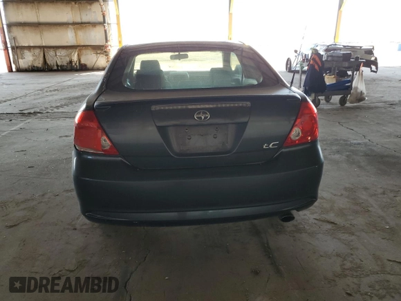 2005 Scion tC with VIN JTKDE177950027533, listed as a Copart auction lot 54366975 with 179,693 mi miles and Salvage Title. Bid and sale history available at carsss.com. Image 6.