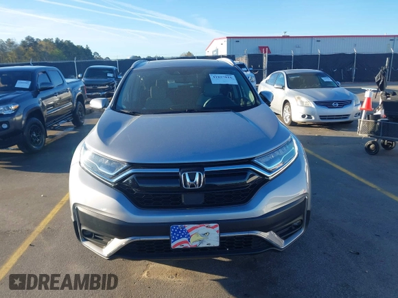 2022 Honda CR-V Touring with VIN 2HKRW2H90NH639946, listed as a IAAI auction lot 41857016 with 47,309 mi miles. Bid and sale history available at carsss.com. Image 12.