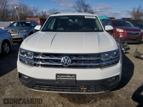 2020 Volkswagen Atlas SE with VIN 1V2DP2CA7LC501210, listed as a Copart auction lot 86992324 with 80,537 mi miles and Salvage title. Bid and sale history available at DreamBid. Image 5.
