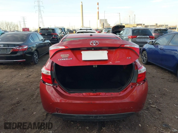 2016 Toyota Corolla L with VIN 2T1BURHE1GC632068, listed as a IAAI auction lot 41824236 with 91,993 mi miles and . Bid and sale history available at DreamBid. Image 15.