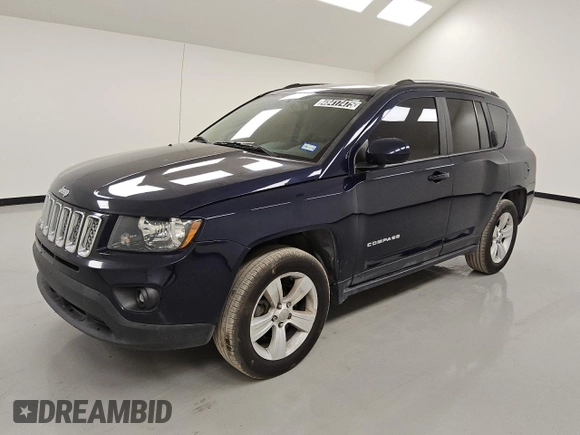 2017 Jeep Compass Latitude z VIN 1C4NJDEB7HD171661, wystawiony jako Copart lot #48417475 z przebiegiem 91 001 mil mil oraz Czysty tytuł • Clean title. Historia ofert i sprzedaży dostępna na DreamBid. Obrazek 1.