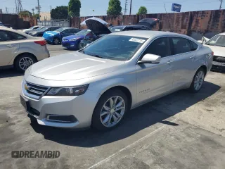 2016 Chevrolet Impala LT with VIN 2G1105SA0G9174795, listed as a Copart auction lot 55632715 with 117,601 mi miles and Salvage title. Bid and sale history available at DreamBid. Image 1.