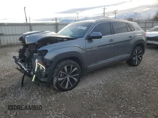 2024 Volkswagen Atlas SEL Premium R-Line z VIN 1V2FE2CA3RC215426, wystawiony jako Copart lot #45599575 z przebiegiem 19 705 mil mil oraz Szkoda całkowita • Salvage title. Historia ofert i sprzedaży dostępna na DreamBid. Obrazek 1.