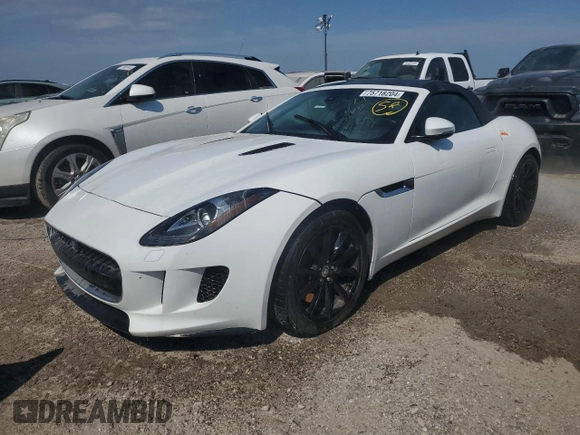 2014 Jaguar F-Type V6 with VIN SAJWA6E77E8K09195, listed as a Copart auction lot 75718204 with Not Provided miles and Non Repairable. Bid and sale history available at DreamBid. Image 1.
