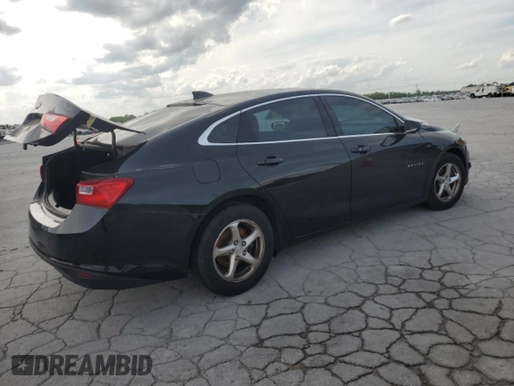 2020 Chevrolet Malibu LS with VIN 1G1ZB5ST8LF048555, listed as a Copart auction lot 52383405 with Not Provided miles and Salvage Title. Bid and sale history available at DreamBid. Image 3.