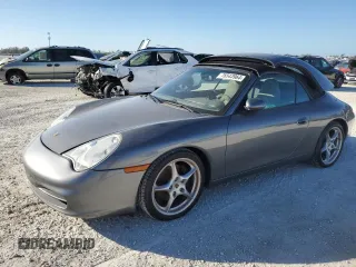 2004 Porsche 911 Carrera with VIN WP0CA29954S651853, listed as a Copart auction lot 76543964 with 0 mi miles and Salvage Title. Bid and sale history available at carsss.com. Image 1.