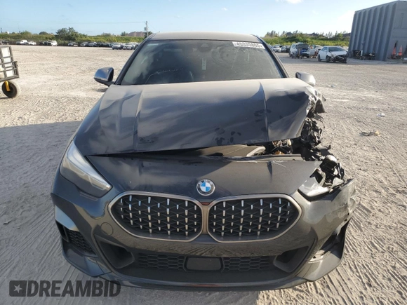 2020 BMW 2 Series M235i xDrive with VIN WBA13AL07L7F61773, listed as a Copart auction lot 45335865 with 54,299 mi miles and Salvage Title. Bid and sale history available at DreamBid. Image 5.