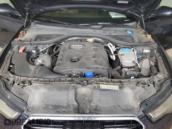 2014 Audi A6 Premium Plus with VIN WAUGFAFCXEN089099, listed as a Copart auction lot 54694535 with 109,515 mi miles and Salvage title. Bid and sale history available at DreamBid. Image 11.